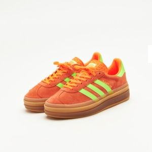 Adidas Gazelle Bold Solar Orange / Solar Green / Gum M2